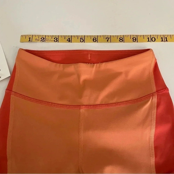 Outdoor Voices Zoom 7/8 Leggings XXS (Orange) Sunstone/Paprika/Peach Run Gym - Picture 7 of 15